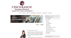 Desktop Screenshot of cincoranchinsurance.com