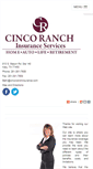 Mobile Screenshot of cincoranchinsurance.com